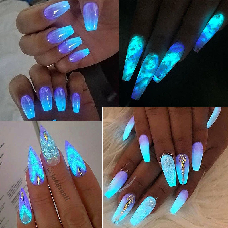 Glitter Aurora Nail Powder